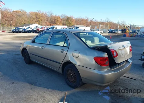 2007 Toyota Corolla Ce из США, поврежденный, VIN 2T1BR32E17C738396